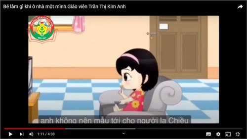 Khi bé ở nhà một mình  - Giáo viên: Trần Thị Kim Anh